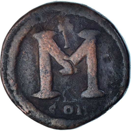 Moneta,
Anastazjusz I,
Follis