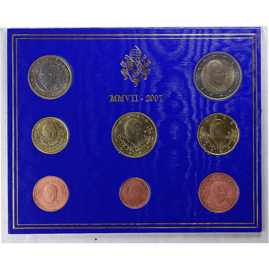 Watykan,
1 cent za 2 euro,
2007