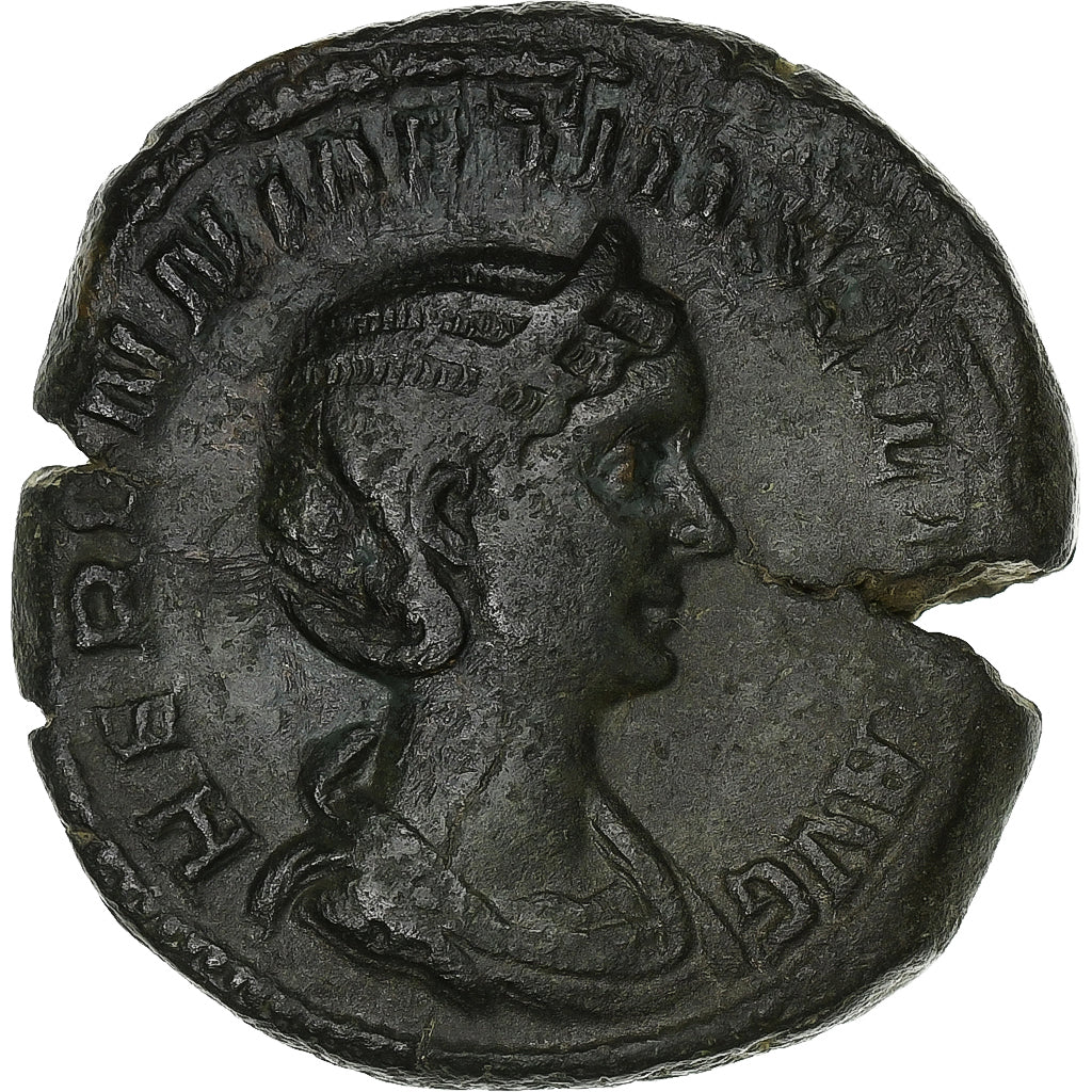 Herennia Etruscilla,
Sestercjusz,
249-251