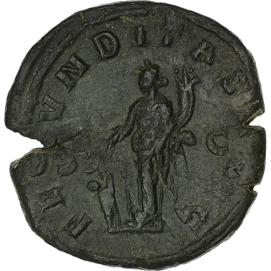 Herennia Etruscilla,
Sestercjusz,
249-251