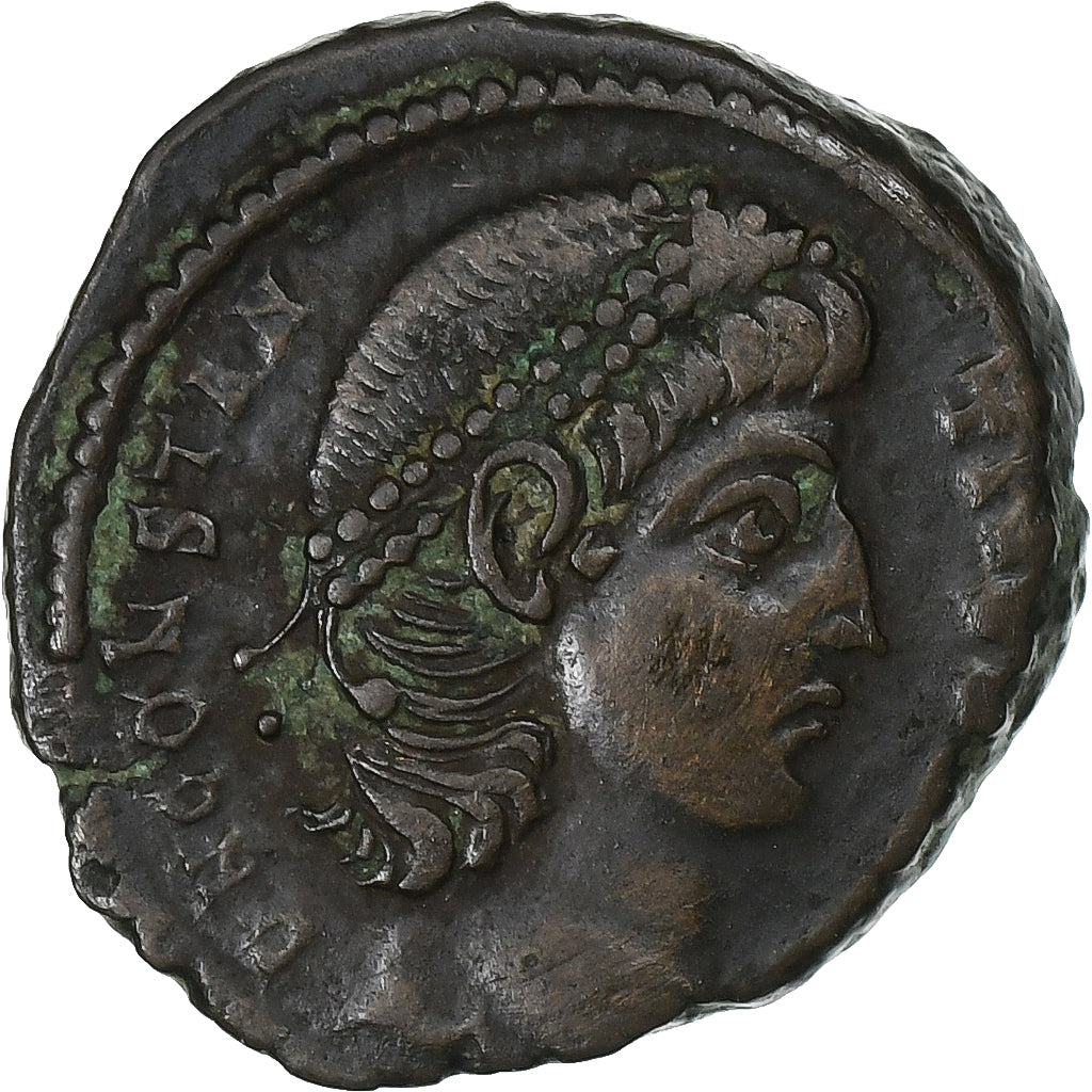 Konstancjusz II,
Follis,
347-348