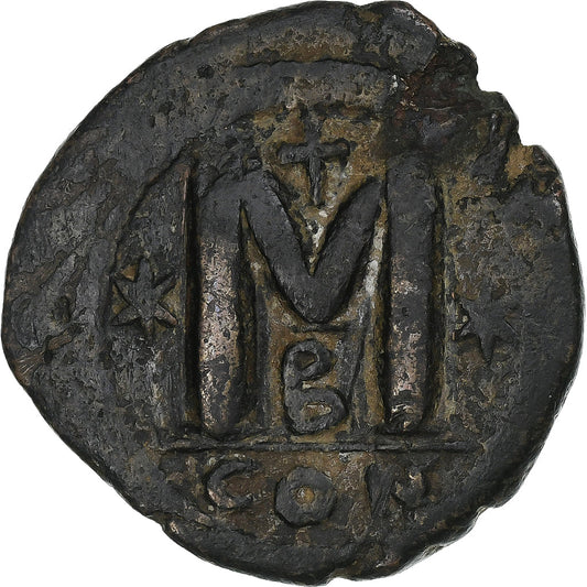 Justynian I,
Follis,
527-565