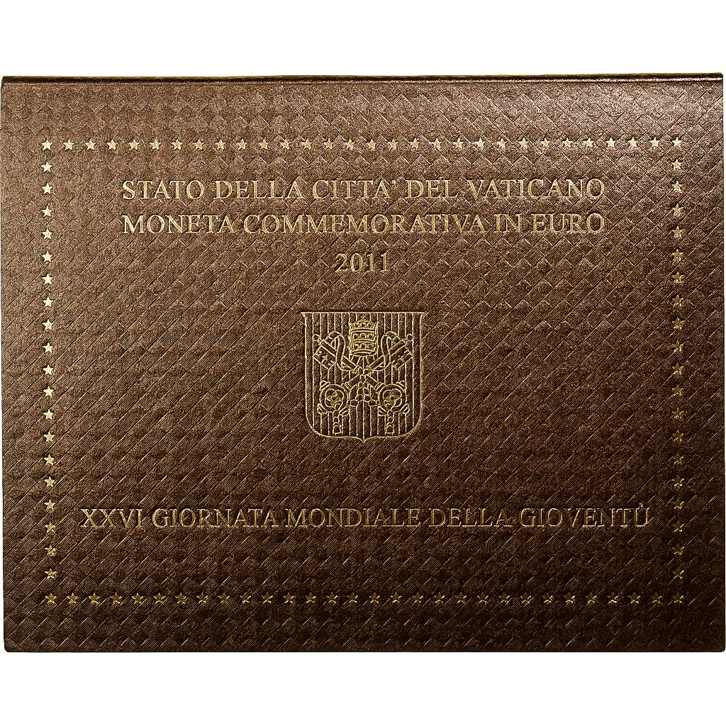 Watykan,
2 euro,
26. Weltjugendtag