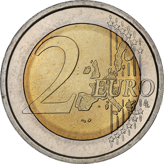 Watykan,
Jan Paweł II.,
2 euro