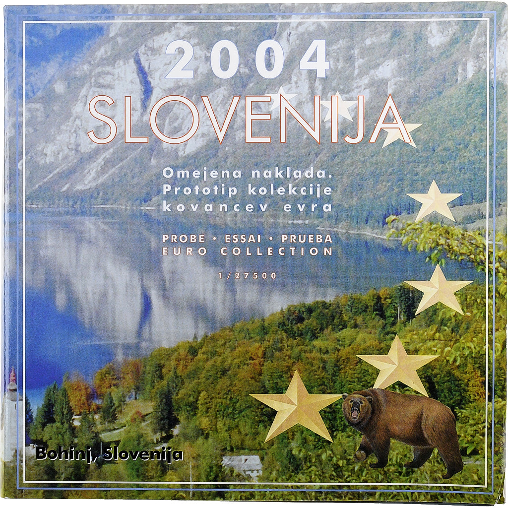 Słowenia,
1 cent za 2 euro,
inoffizielle prywatne Münze