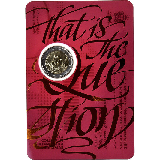 San Marino,
2 euro,
Williama Szekspira