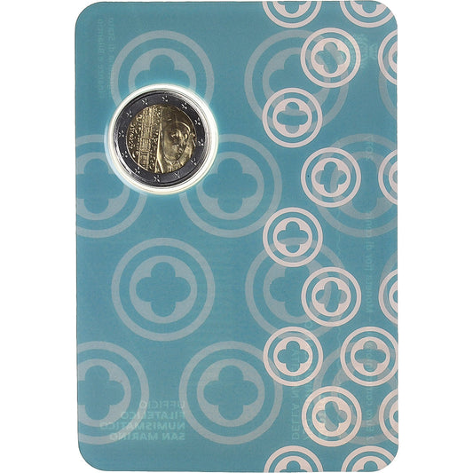 San Marino,
2 euro,
Giotto