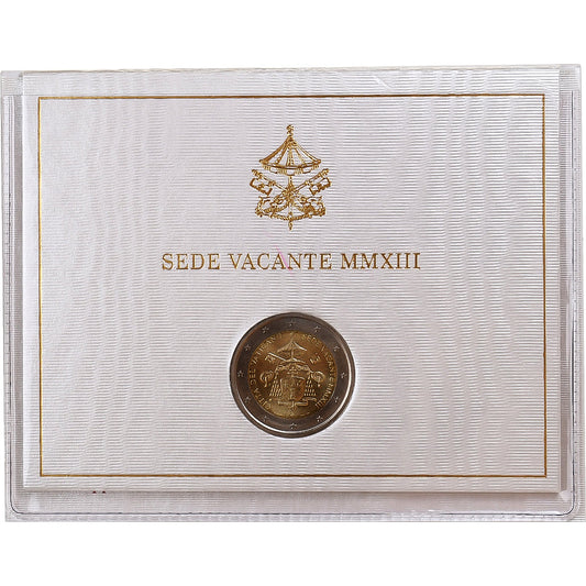 Watykan,
2 euro,
Sede Vacante