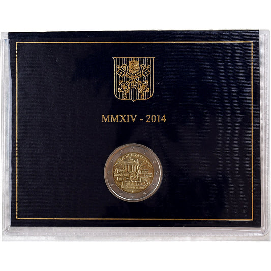 Watykan,
2 euro,
25. Jahrestag