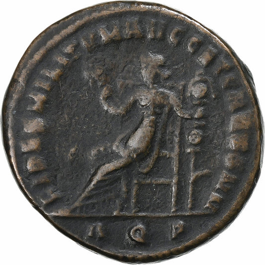 Galeriusz,
Follis,
306-307