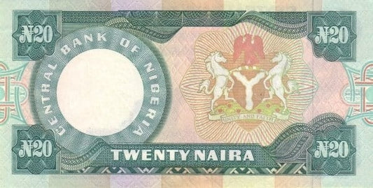 Nigeria 20 naira Herb 2003 P-26g