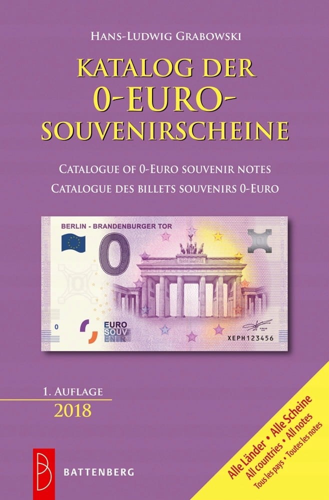 H. Grabowski Katalog banknotów 0 euro 2018