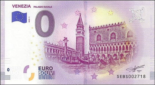 UE 0 euro Venezia 2019.1
