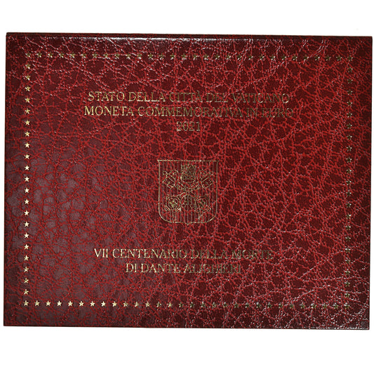 Watykan,
2 euro,
2021