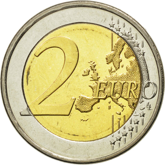 Słowenia,
2 euro,
10. Jahrestag der Europäischen Währungsunion