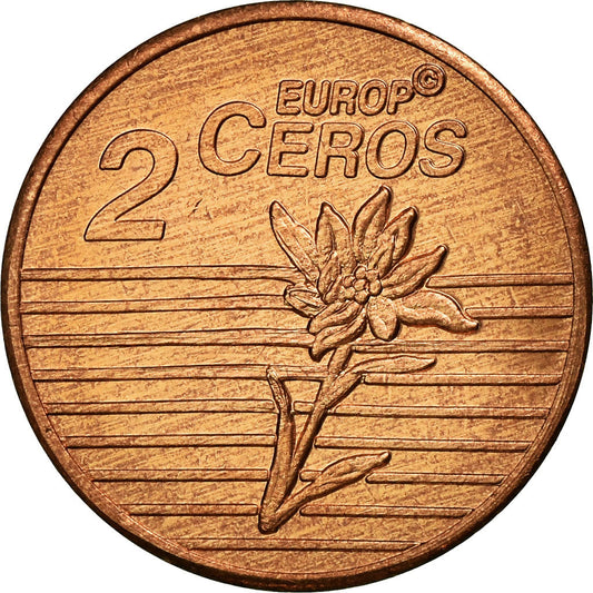 Schweiz,
2 eurocenty,
2003