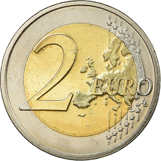 Słowenia,
2 euro,
500. Geburtstag von Primoz Tubar
