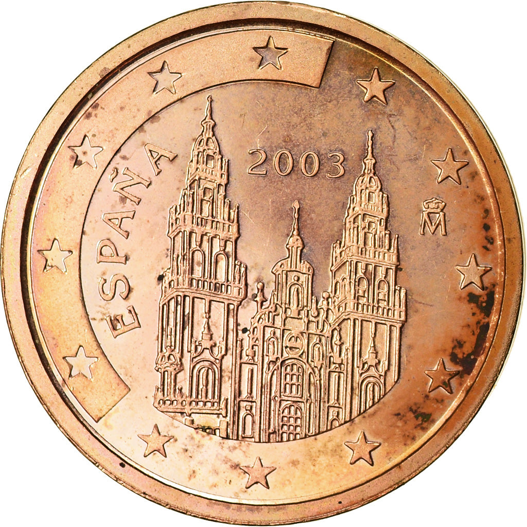 Hiszpan,
2 eurocenty,
2003
