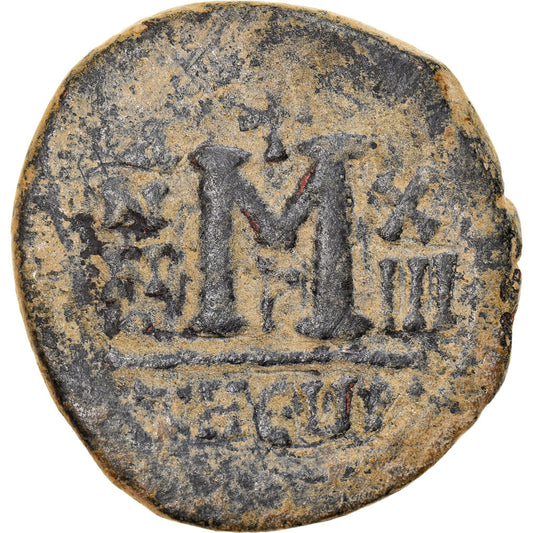 Maurycy Tyberiusz,
Follis,
594-595