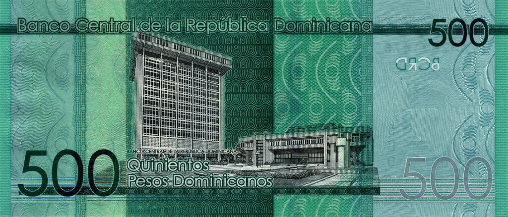 Dominikana 500 pesos Budynek 2022 P-192e