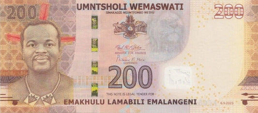 Eswatini 200 emalangeni Wioska 2023 P-45b