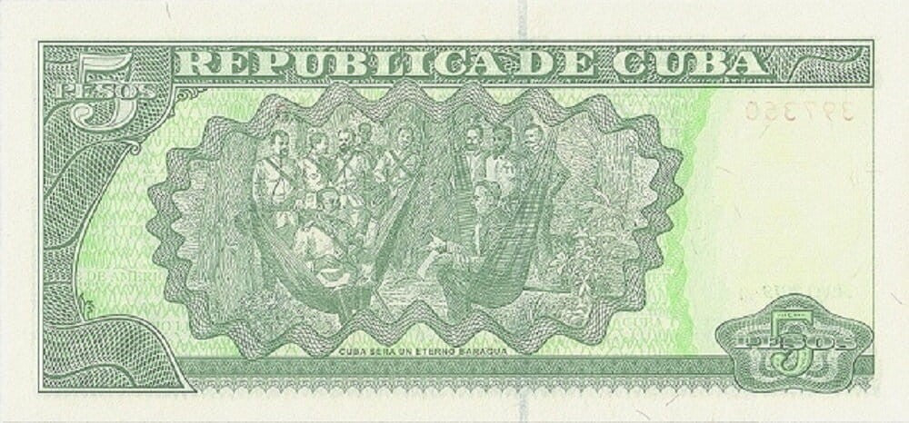 Kuba 5 Peso Antonio Maceo 2019 P-116r