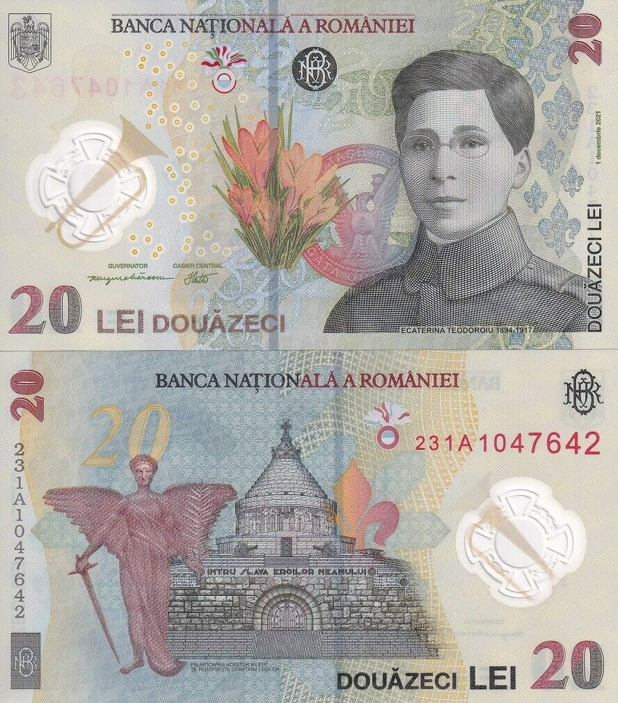 Rumunia 20 leu Krokus 2023 P-new