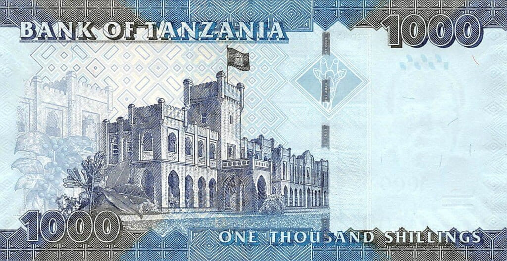Tanzania 1000 szylingów Ikulu 2025 P-41d