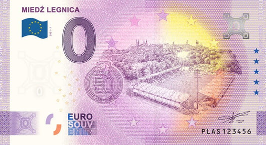 0 euro Polska 50 lat Miedzi Legnica 2021.1