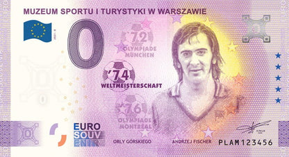 0 euro Polska Muzeum Sportu A. Fischer 2021.1