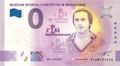 0 euro Polska Muzeum Sportu J. Domarski 2021.1