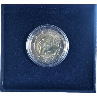 Monako, 
  
  2 euro, 
  
  Grace Kelly