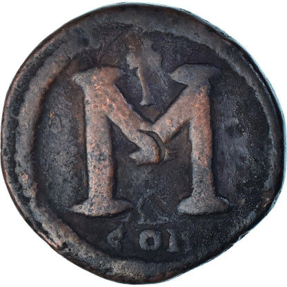 Moneta, 
  
  Anastazjusz I, 
  
  Follis