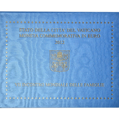 Watykan, 
  
  2 euro, 
  
  7. Rencontre Mondiale des Familles