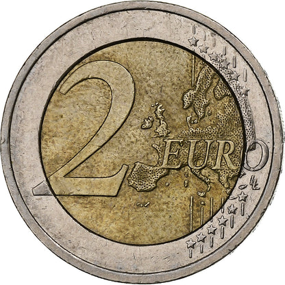 Słowak, 
  
  2 euro, 
  
  Doppeltes Kreuz