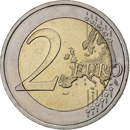 Słowenia, 
  
  2 euro, 
  
  Der Dichter France Prešeren