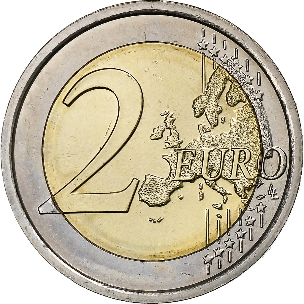 Słowenia, 
  
  2 euro, 
  
  30 Jahre Flagge der Europäischen Union