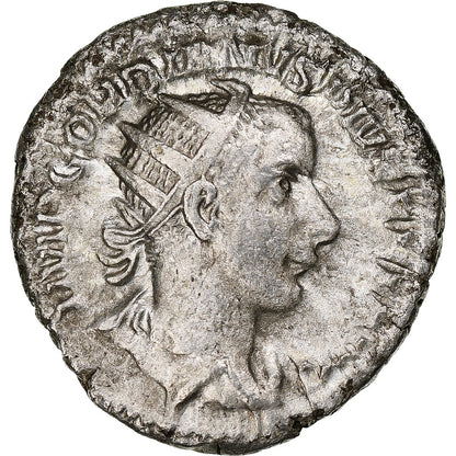 Gordian III, 
  
  Antoninian, 
  
  241-243