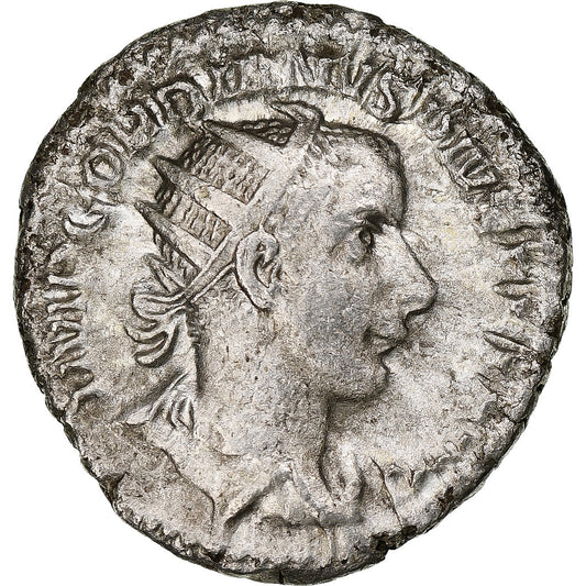 Gordian III, 
  
  Antoninian, 
  
  241-243