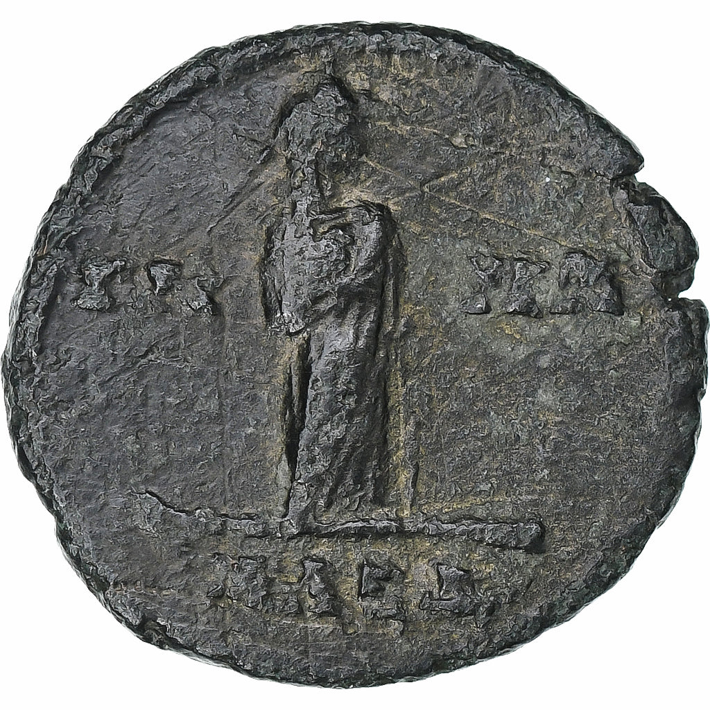 Divus Konstantyn I, 
  
  Follis, 
  
  347-348