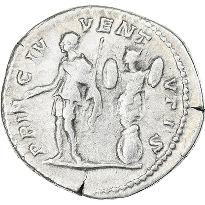 Geta, 
  
  Denar, 
  
  200-202