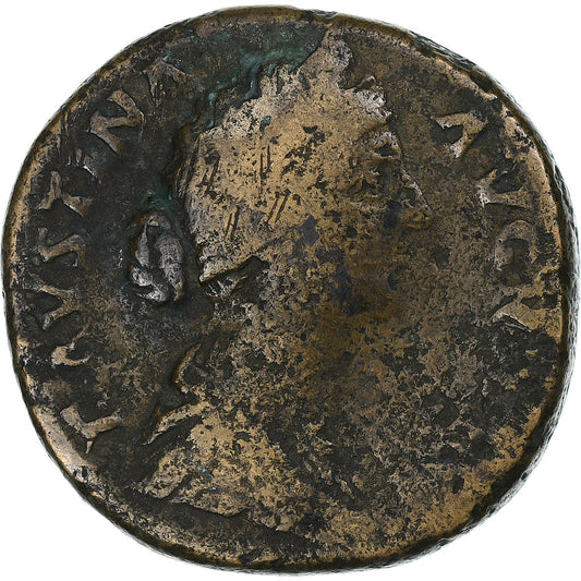 Faustyna II, 
  
  Sestercjusz, 
  
  161-176