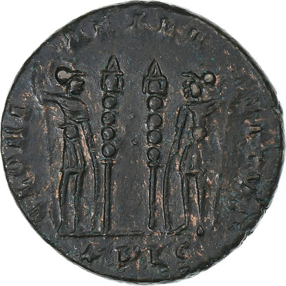 Konstantyn II, 
  
  Follis, 
  
  333-334