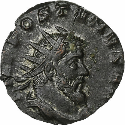 Postum, 
  
  Antoninian, 
  
  268