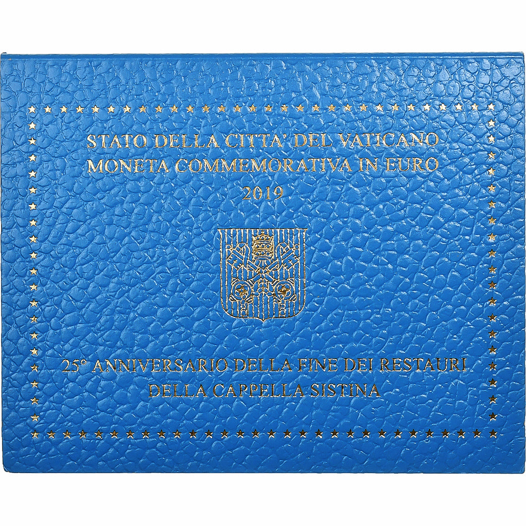 Watykan, 
  
  2 euro, 
  
  Restaurierung der Sixtinischen Kapelle