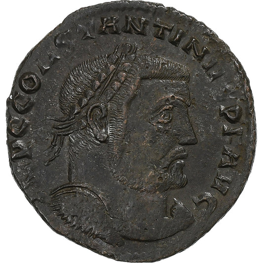 Konstantyn I, 
  
  Follis, 
  
  312-313