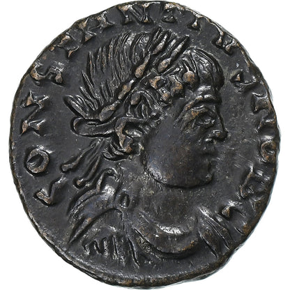Konstancjusz II, 
  
  Follis, 
  
  324-337