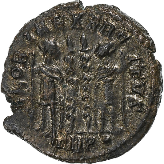 Konstancjusz II, 
  
  Follis, 
  
  330-331