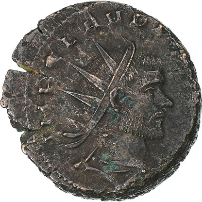 Klaudiusz II (Gotyk), 
  
  Antoninian, 
  
  268-269