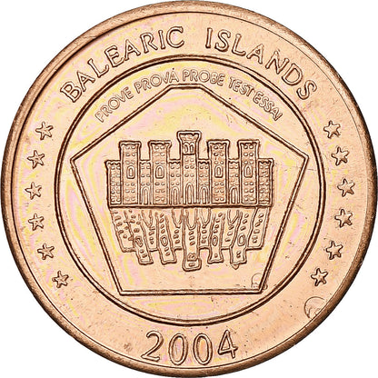 Hiszpan, 
  
  Baleary, 
  
  2 eurocenty